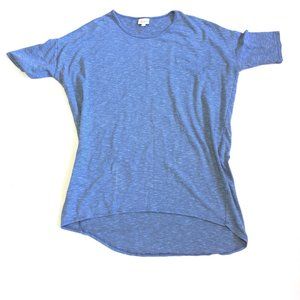 LuLaRoe Classic Blue Striped Tee | S